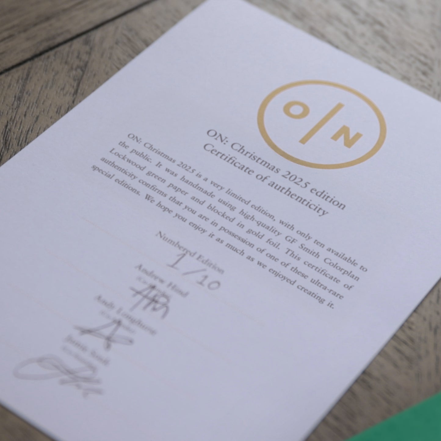 ON: Christmas Edition